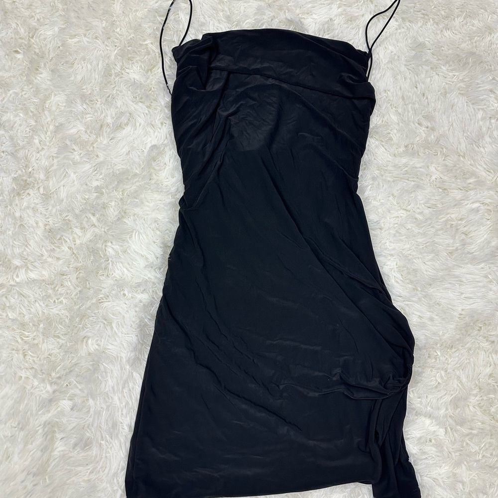 Forever 21 Strapless Black Dress